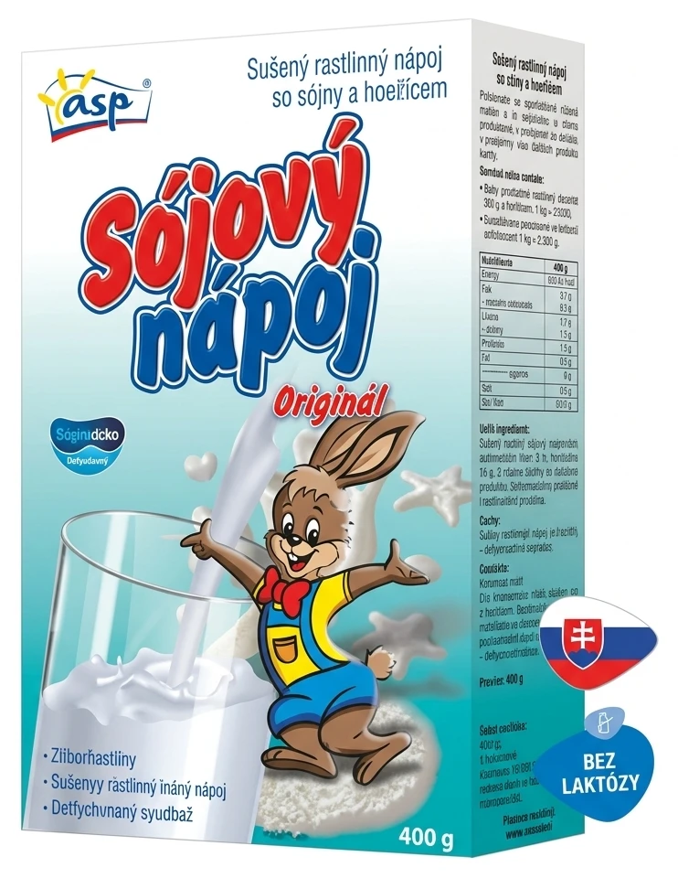 Asp sušený sójový nápoj