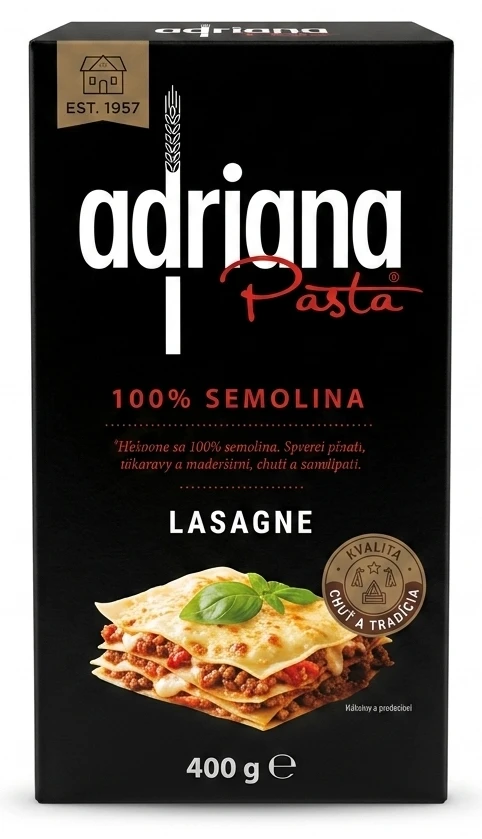 Adriana Lasagne Semolinové Cestoviny