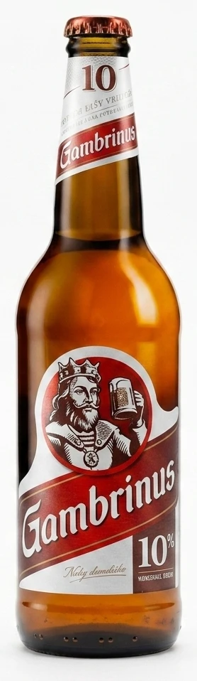 Pivo Gambrinus 10%