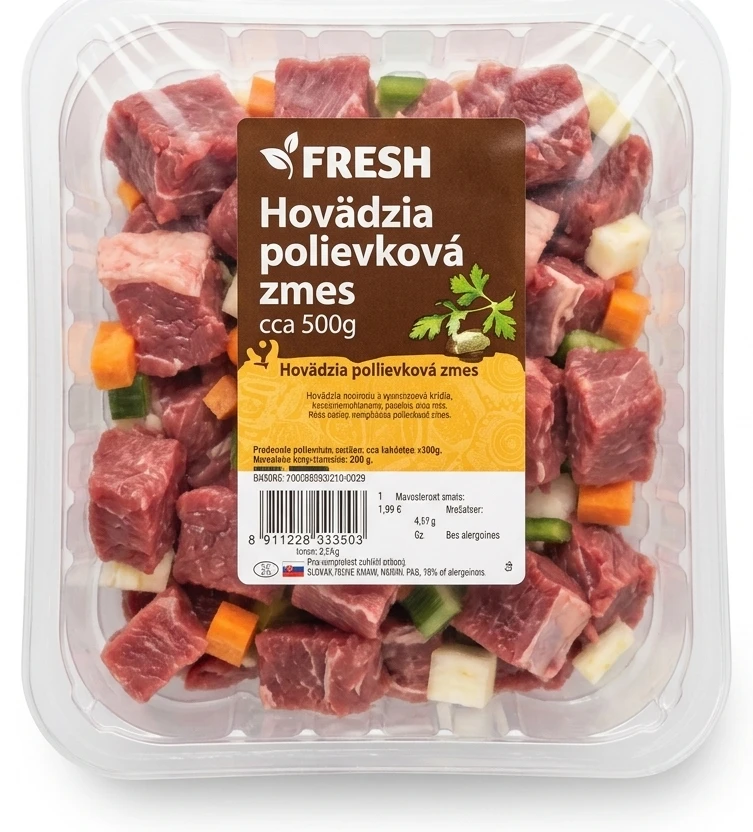 Hovädzia polievková zmes