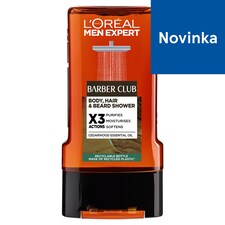 L'Oréal Paris Men Expert Barber Club sprchový gél na telo, vlasy a bradu 300 ml