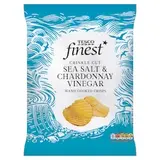 Finest Smažené zemiakové lupienky s príchuťou vínneho octu Chardonnay vrúbkované 150 g