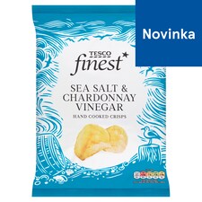 Finest Smažené zemiakové lupienky s príchuťou vínneho octu Chardonnay, s morskou soľou 150 g
