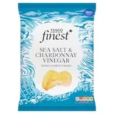 Finest Smažené zemiakové lupienky s príchuťou vínneho octu Chardonnay, s morskou soľou 150 g
