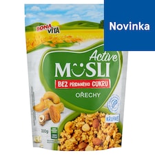 Bona Vita Active Chrumkavé müsli s orechmi 300 g