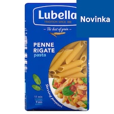 Lubella Penne Rigate bezvaječné pšeničné cestoviny sušené 400 g
