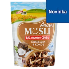 Bona Vita Active Chrumkavé müsli s čokoládou a kokosom 300 g