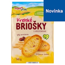 Bona Vita Krehké briošky s hrozienkami 140 g