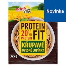 Bona Vita Protein Fit ovsené lupienky s bielkovinou 375 g