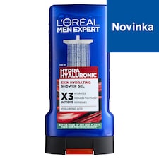 L'Oréal Paris Men Expert Hydra Hyaluronic Skin Hydrating sprchovací gél 300 ml