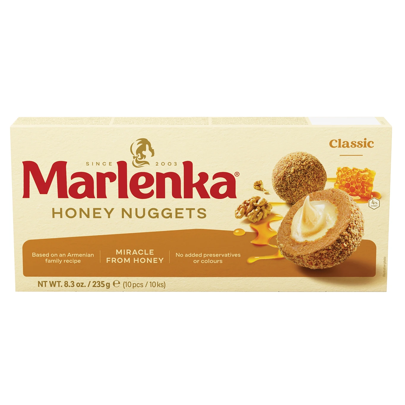 MARLENKA GULIČKY MEDOVÉ.235G