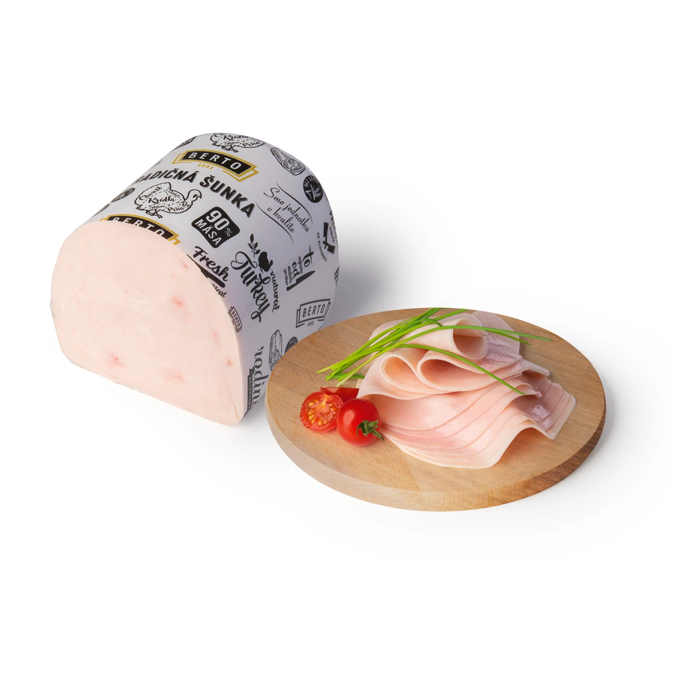 TRADIČNÁ BERTO ŠUNKA MORČACIA CCA 0,5 KG