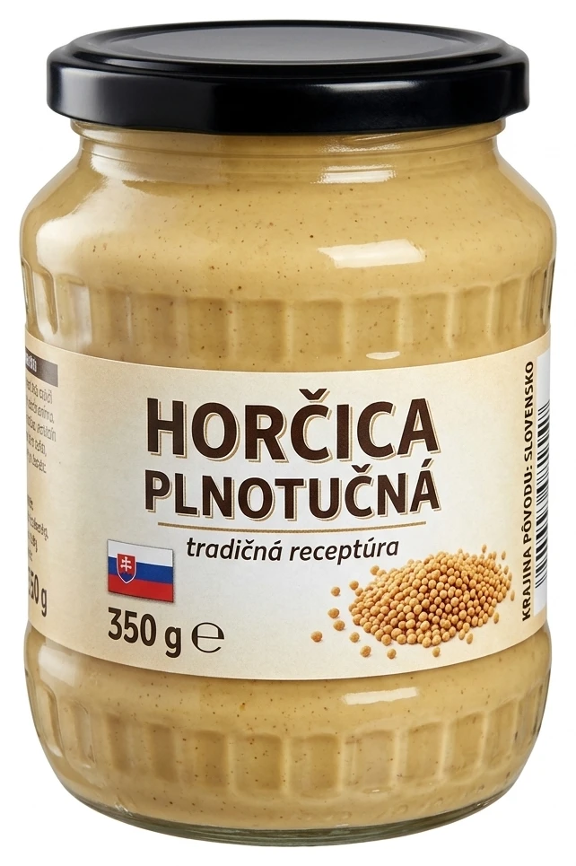 Plnotučná horčica