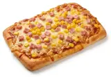 Pizza so šunkou a kukuricou