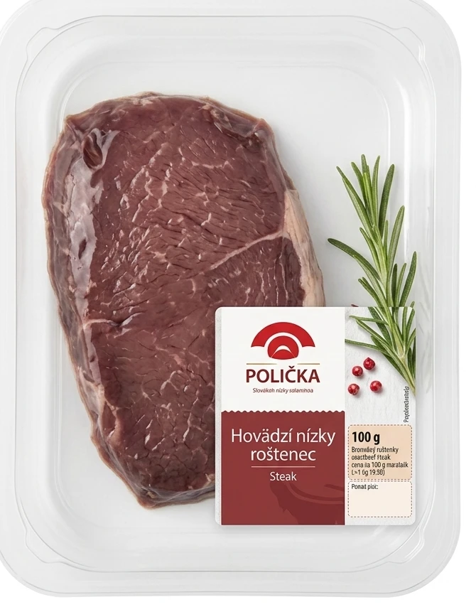 Steak z nízkej roštenky