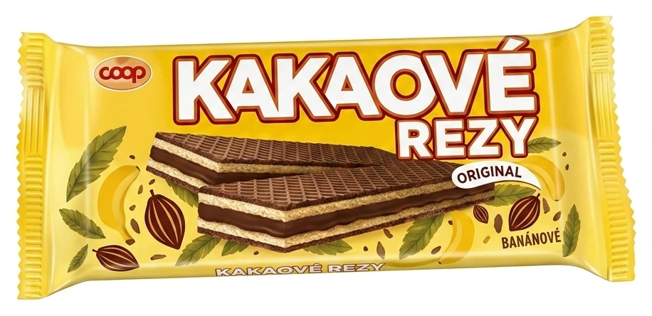 Kakaové rezy 3 druhy