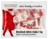 Bravčové rebrá z boku
