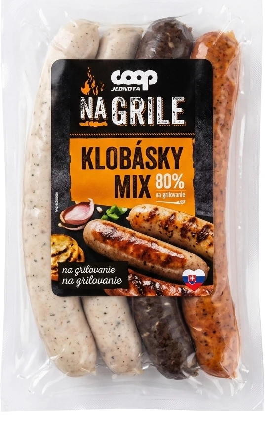 NA GRILE Klobásky na grilovanie MIX