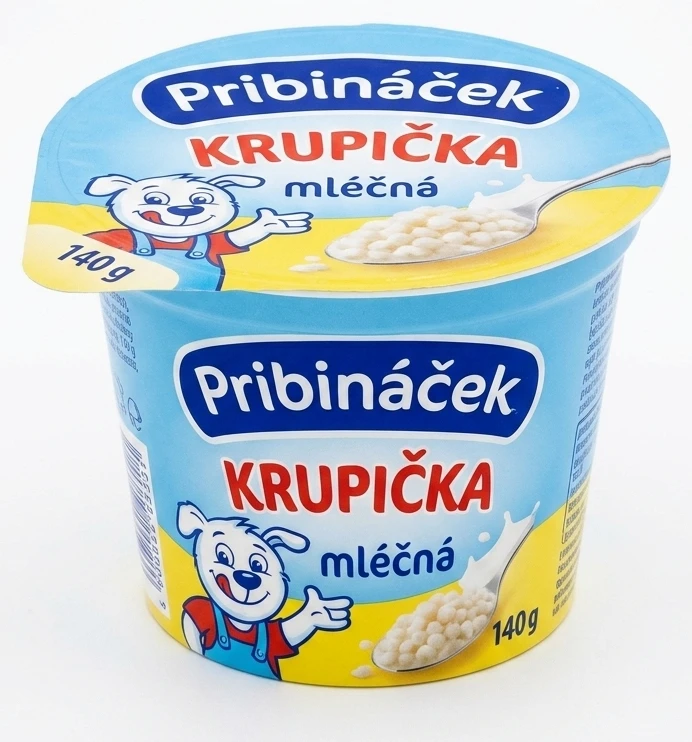 Pribináček Krupička 2 druhy