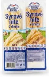 Mamičkine dobroty Syrové nite 2 druhy
