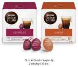 Dolce Gusto kapsuly 2 druhy