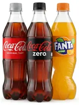 Coca-Cola / Coca-Cola zero / Fanta orange