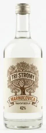 Tri Stromy Slivovica 42% / Marhuľovica 42%
