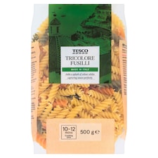 Tricolore Fusilli bezvaječné semolinové sušené cestoviny 500 g