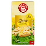 Teekanne World of Ginger Ginger Extra Strong bylinný čaj s príchuťou citrónu 20 x 1,75 g (35 g)