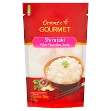 Orient Gourmet Shirataki výrobok z konjakového prášku v tvare rezancov na wok 270 g