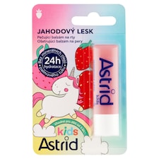 Astrid Kids ošetrujúci balzam na pery jahodový lesk 4,8 g