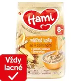 Hami mliečna kaša so 7 obilninami s jablkom, banánom a pomarančom 210 g