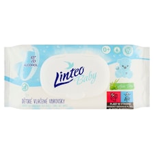 Linteo Baby Aloe vera detské vlhčené obrúsky 80 ks