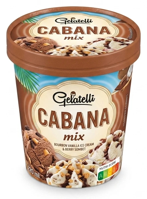 Cabana mix zmrzlina