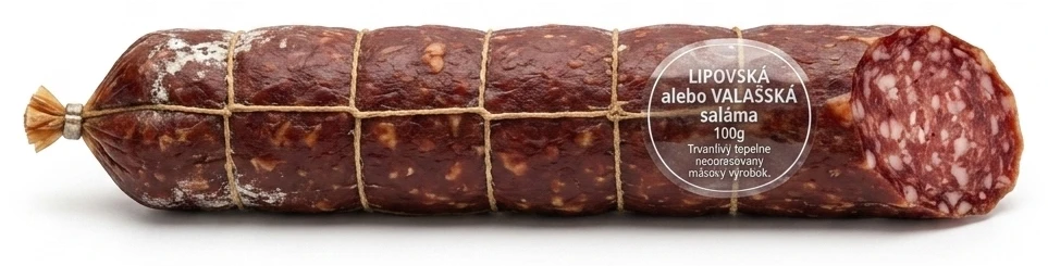 Lipovská alebo Valašská saláma