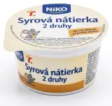 Syrová nátierka 2 druhy