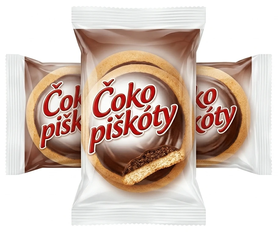 Čokopiškóty 3 druhy