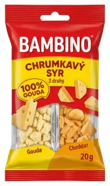 Bambino Chrumkavý syr 2 druhy