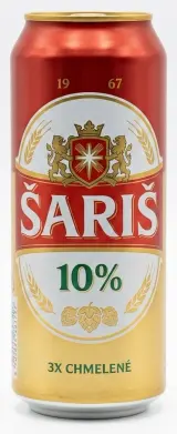 Šariš svetlé 10
