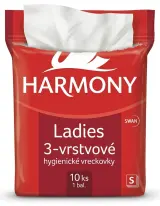 Harmony Ladies 3-vrstvové hygienické vreckovky