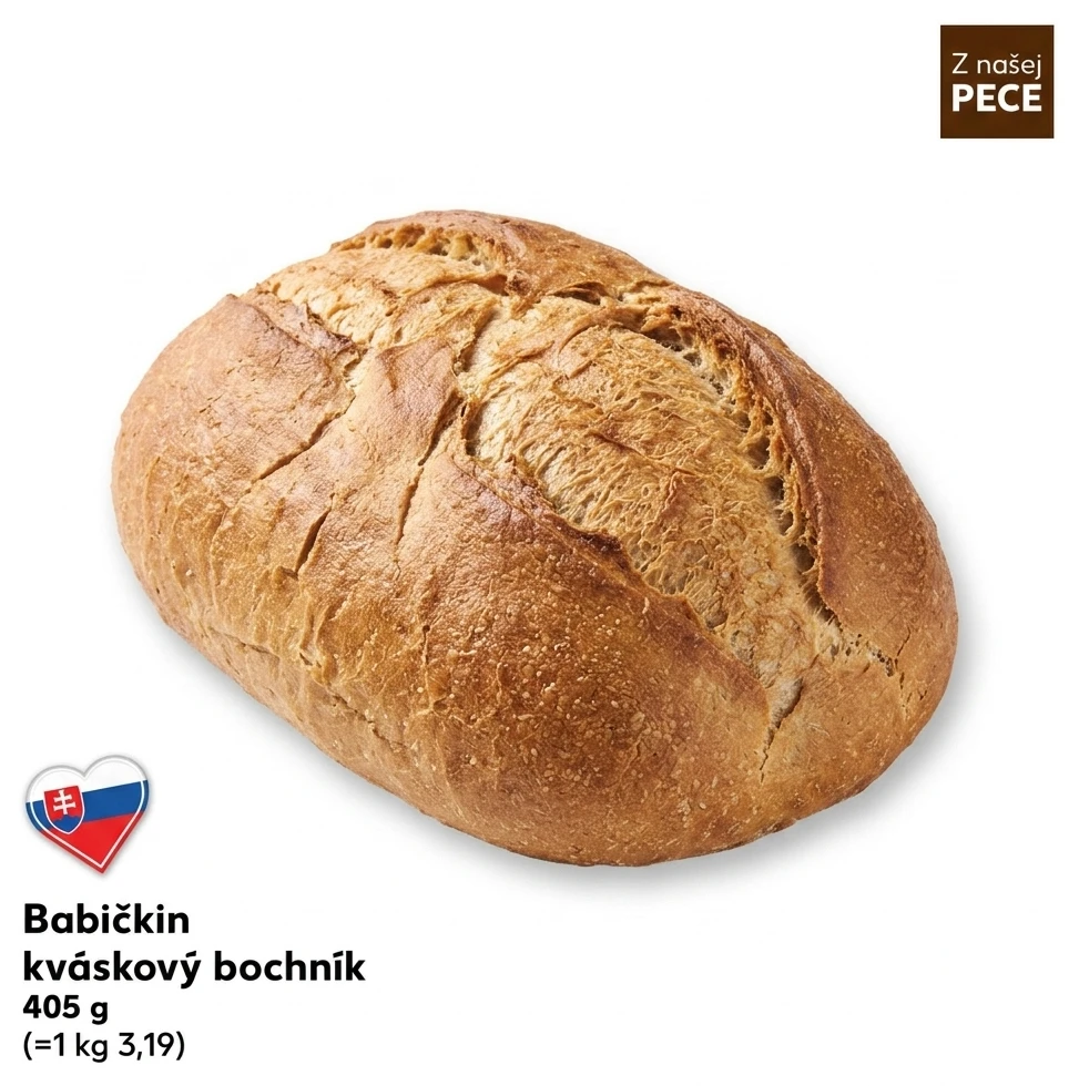 Babičkin kváskový bochník