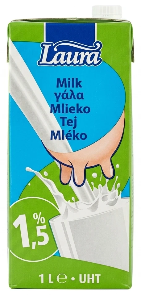 Trvanlivé mlieko 1,5 %