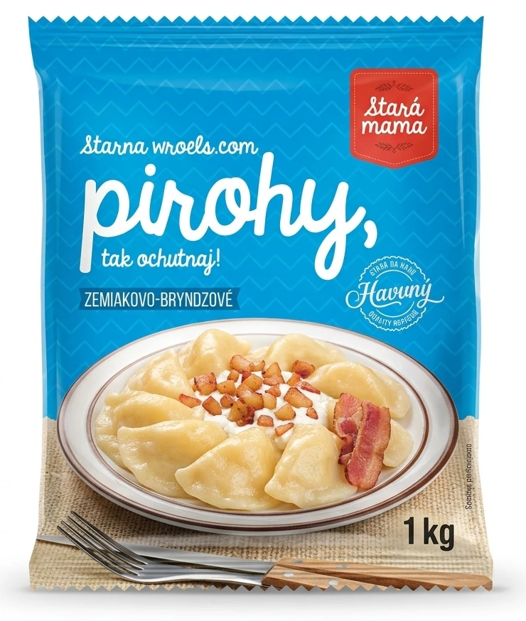 PIROHY SO ZEMIAKOVO-BRYNDZOVOU PLNKOU