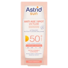 Astrid Sun Anti Age tónovací ultraľahký pleťový fluid na opaľovanie SPF 50+ 40 ml