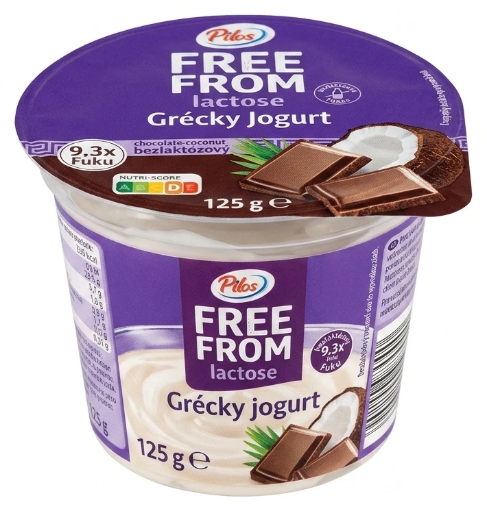 Bezlaktózový grécky jogurt