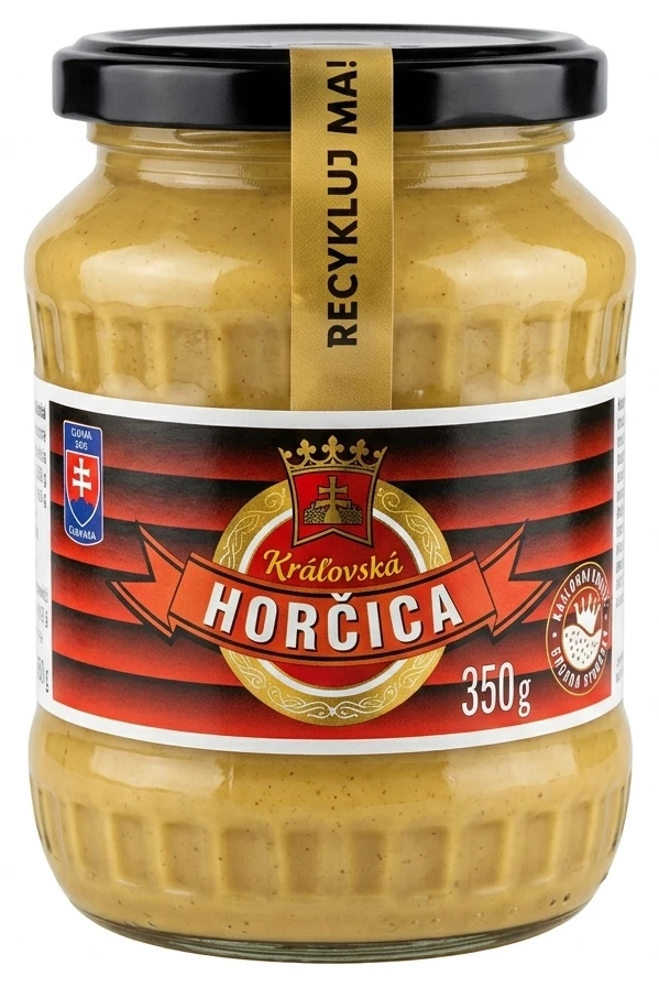 Kráľovská horčica plnotučná