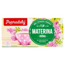Popradský Bylinný čaj materina dúška 20 x 1,5 g (30 g)