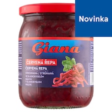 Giana Červená repa strúhaná v sladkokyslom náleve 480 g