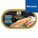 Franz Josef Kaiser Exclusive Sleďové filety údené vo vlastnej šťave 170 g