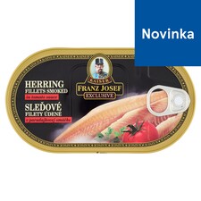 Franz Josef Kaiser Exclusive Sleďové filety údené v paradajkovej omáčke 170 g